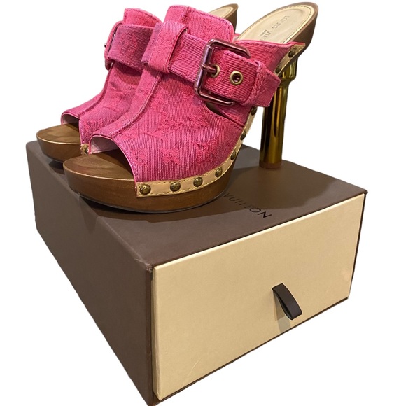 Louis Vuitton Ombre clog heels - Picture 5 of 11